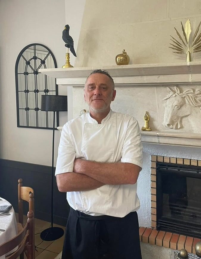 Olivier Barreau, chef de L'Auberge du Cheval Blanc
